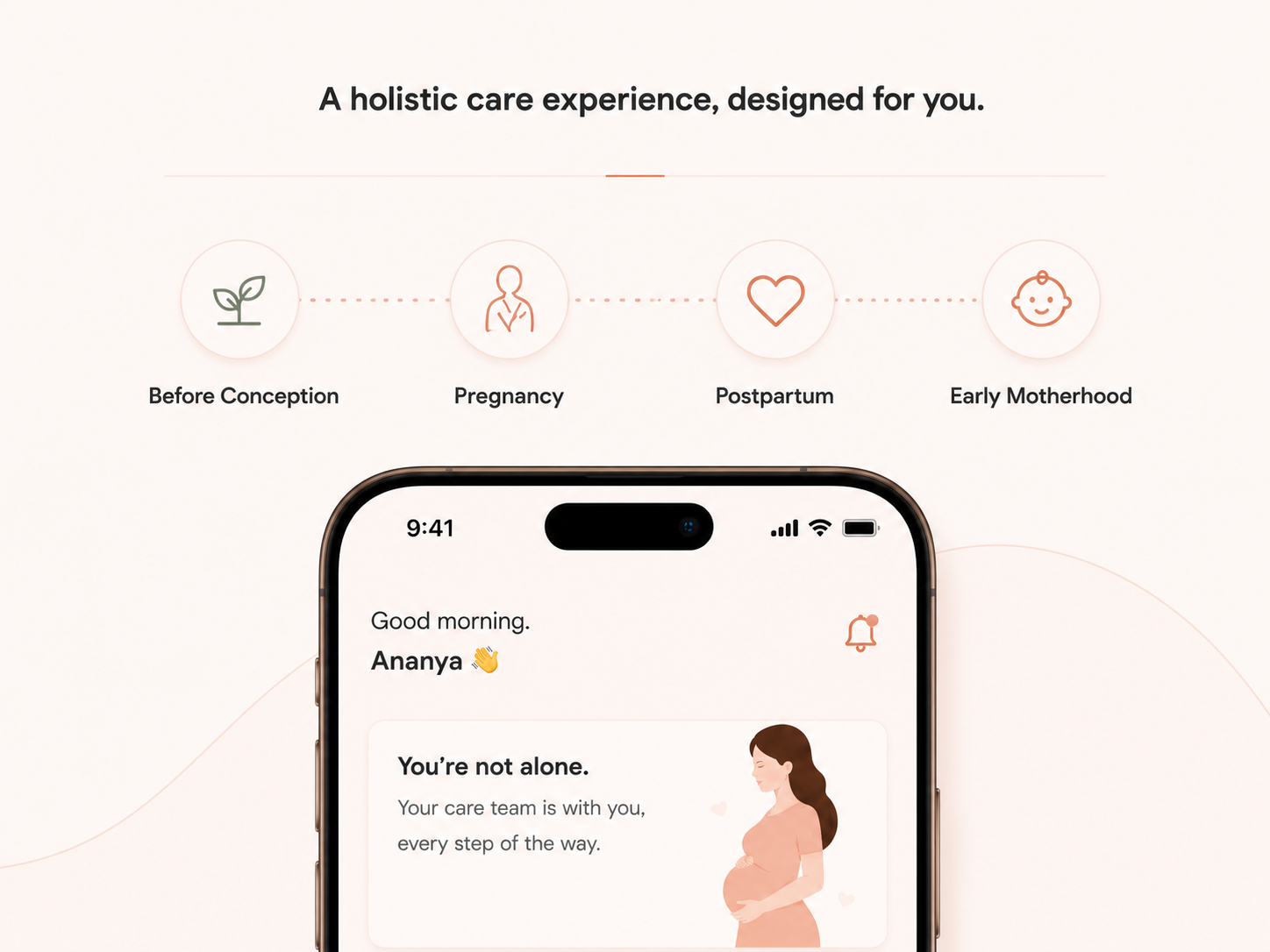 A holistic care experience, designed for you.